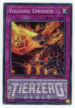 Yugioh Volcanic Emission LD10-EN023 Super Rare 1st Edition NM/LP - Image 1