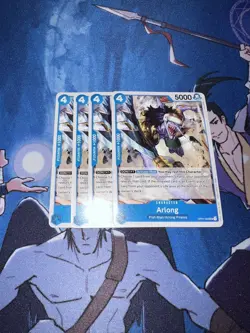 One Piece CCG Singles - Arlong x4 - OP01-063 - Uncommon - NM - Playset - Image 1