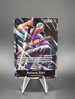 One Piece TCG OP15-EB04 Zoro Full Art English Mint Condition Dash Pack Alt Art - Image 1