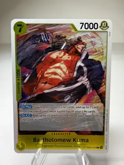 Bartholomew Kuma EB04-054 R Foil One Piece Adventure on Kami's Island - Image 1