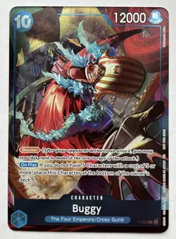 Buggy Promo Event Pack Vol. 8 P-098 One Piece Card Game NM EN Foil - Image 1
