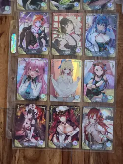 Goddess Story Waifu Girl Anime Holo Foil Cards Lot Bundle Of 90+ CCG Tcg - Image 2