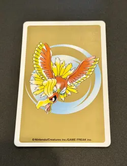 Ho-Oh Pokemon Play Poker Cards Gold Version Japanese Very Rare NM - Image 2