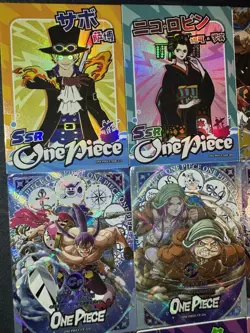 One Piece Collectible Manga Full Art Character Anime 9 Waifu Cards CCG SSR - Image 2