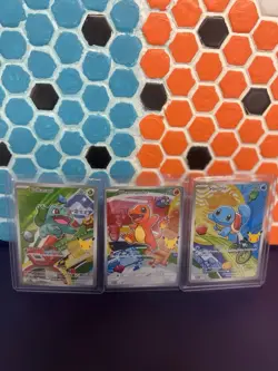 Pokemon TCG First Partner Holo Bulbasaur Charmander Squirtle Card Lot ENG - Image 1
