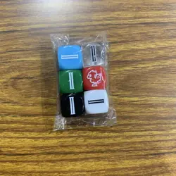 MTG Final Fantasy Magic Great War Festival Expansion Symbol Dice 6-Piece Set - Image 1