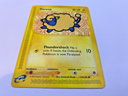 Pokemon Card - Non-Holo Mareep 119/165 Expedition *MP* e-Card Common - Image 2