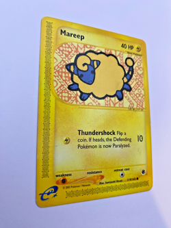 Pokemon Card - Non-Holo Mareep 119/165 Expedition *MP* e-Card Common - Image 5