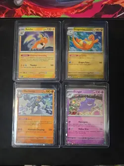 PROMO 151 COSMOS HOLO CARDS SET OF 4 W/ (1A) - Image 1