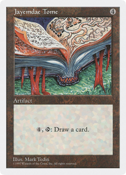 Jayemdae Tome (MP) Fifth Edition 5ED Magic MTG - Image 1