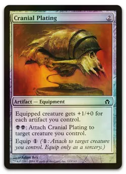 Cranial Plating #113 (Foil) (NM) Fifth Dawn 5DN Magic MTG - Image 1