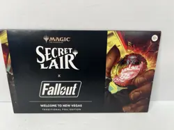 MTG Secret Lair X Fallout: Welcome to New Vegas FOIL Sealed **IN HAND** - Image 1