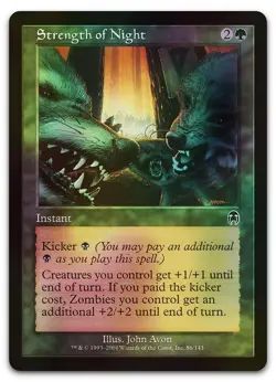 Strength of Night #86 (Foil) (NM) Apocalypse APC Magic MTG - Image 1