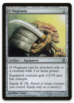 O-Naginata #157 (NM) Saviors of Kamigawa SOK Magic MTG - Image 1