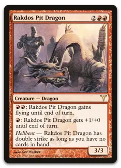 Rakdos Pit Dragon #69 (NM) Dissension DIS Magic MTG - Image 1