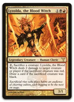 Lyzolda, the Blood Witch #117 (NM) Dissension DIS Magic MTG - Image 1
