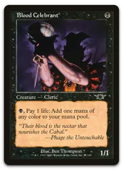 Blood Celebrant #61 (NM) Legions LGN Magic MTG - Image 1