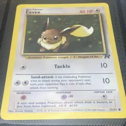 Pokemon TCG Team Rocket Eeveelutions Set Lot Eevee Vaporeon Jolteon Flareon WOTC - Image 2