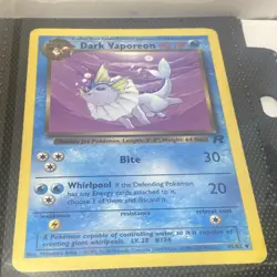 Pokemon TCG Team Rocket Eeveelutions Set Lot Eevee Vaporeon Jolteon Flareon WOTC - Image 5