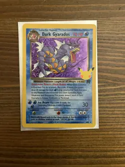 Pokemon TCG Dark Gyarados 8/82 Celebrations NM Condition - Image 1
