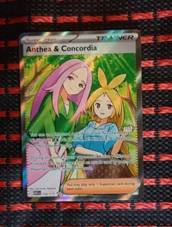 Anthea and Concordia 254/217🔥 Ascended Heroes 🔥Pokemon TCG Full Art Trainer🔥 - Image 1
