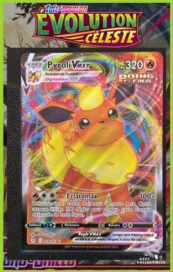 Carte Pokemon Pyroli VMAX 018/203 EB7 Evolution Celeste FR - Image 1