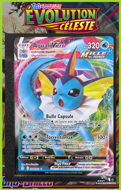 Carte Pokemon Aquali VMAX 030/203 EB7 Evolution Celeste FR - Image 1