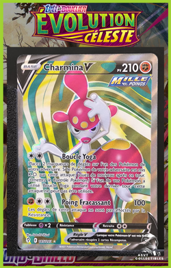 Carte Pokemon Charmina V 185/203 EB7 Evolution Celeste FR - Image 1