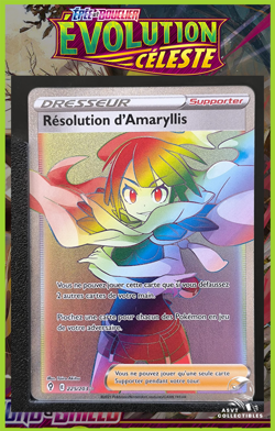 Carte Pokemon Resolution d'Amaryllis 225/203 EB7 Evolution Celeste FR - Image 1