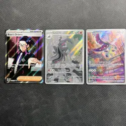 Pokemon TCG Ascended Heroes Full Art Lot of 3 - Image 1