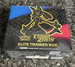 Pokemon TCG Sword & Shield Crown Zenith Elite Trainer Box ETB - Brand New/Sealed - Image 1