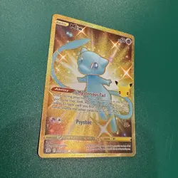 DA107252 Mew 025/025 - Gold Secret Rare - Pokemon Celebrations 25th Anniversary - Image 3