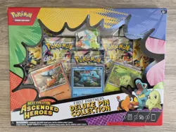 Pokemon TCG: Ascended Heroes First Partners Deluxe Pin Collection. New & Sealed - Image 1