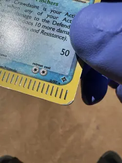 Crawdaunt 3/97 EX Dragon Holo Rare E Reader 2003 Pokemon MP - Image 2