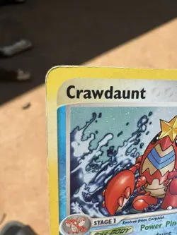 Crawdaunt 3/97 EX Dragon Holo Rare E Reader 2003 Pokemon MP - Image 4