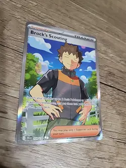 Pokemon Brock's Scouting 179/159 Ultra Rare Holo - Image 1