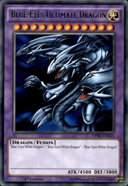 Blue-Eyes Ultimate Dragon - Rare 1st Edition DPRP-EN025 - LP - YuGiOh - Image 1