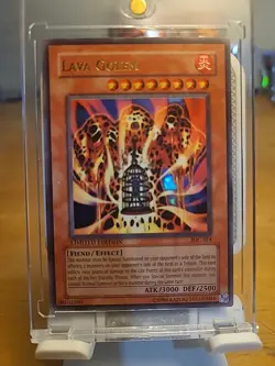 Vintage Yu-Gi-Oh! Lava Golem IOC-SE4 Limited Edition Promo TCG Invasion of Chaos - Image 1