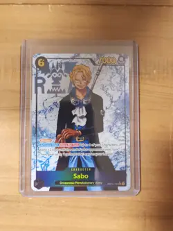 Op13-120 Sec Alt Sabo One Piece Card Game NM+ Foil English - Image 1
