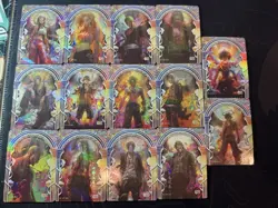 One Piece Collectible Foiled Character Anime 14 Waifu Cards CCG Limited - Image 1
