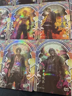 One Piece Collectible Foiled Character Anime 14 Waifu Cards CCG Limited - Image 4