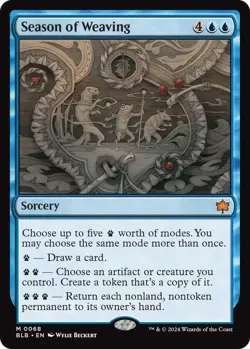 Season of Weaving - 0068 Mythic Regular NM (MTG: Bloomburrow) - Image 1