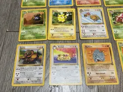 Lot of 24 Jungle Set Pokemon Cards - Image 4