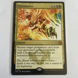 MTG Perennation 0212 - Tarkir Dragonstorm Mythic NM - Image 1