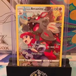 Pokemon Hisuian Arcanine TG08/TG30 Lost Origin Ultra Rare Holo 130 HP - Image 1