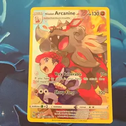 Pokemon Hisuian Arcanine TG08/TG30 Lost Origin Ultra Rare Holo 130 HP - Image 5