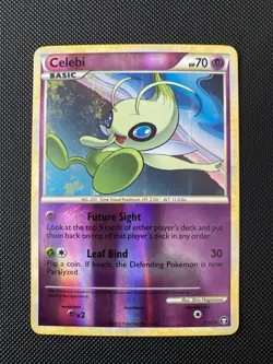 Celebi 3/102 Reverse Holo - Pokemon Triumphant Card VLP - Image 1