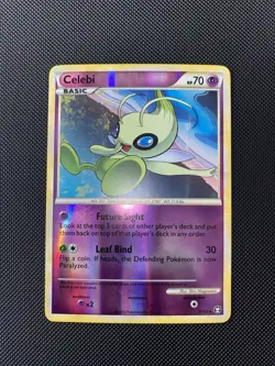 Celebi 3/102 Reverse Holo - Pokemon Triumphant Card VLP - Image 2