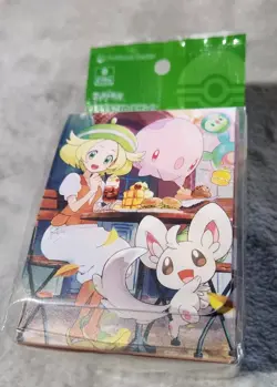 Pokemon Center Japan Bianca & Minccino & Munna Card Deck Box - Image 1