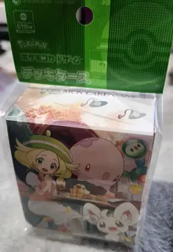 Pokemon Center Japan Bianca & Minccino & Munna Card Deck Box - Image 2